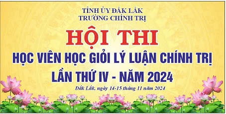 Bế mạc Hội thi học viên học giỏi lý luận chính trị lần thứ IV - năm 2024