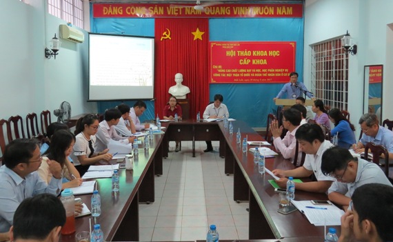 HỘI THẢO KHOA HỌC KHOA DÂN VẬN NĂM 2017