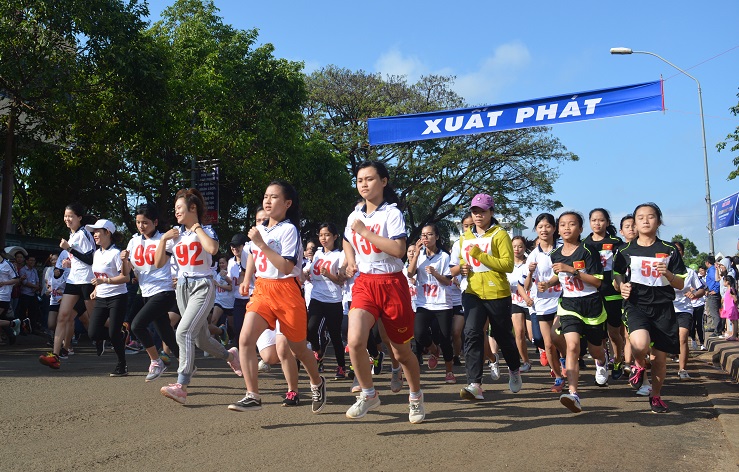 ĐOÀN THANH NIÊN TRƯỜNG CHÍNH TRỊ TỈNH ĐẮK LẮK  THAM DỰ GIẢI VIỆT DÃ TỈNH ĐẮK LẮK LẦN THỨ XXXVI NĂM 2018